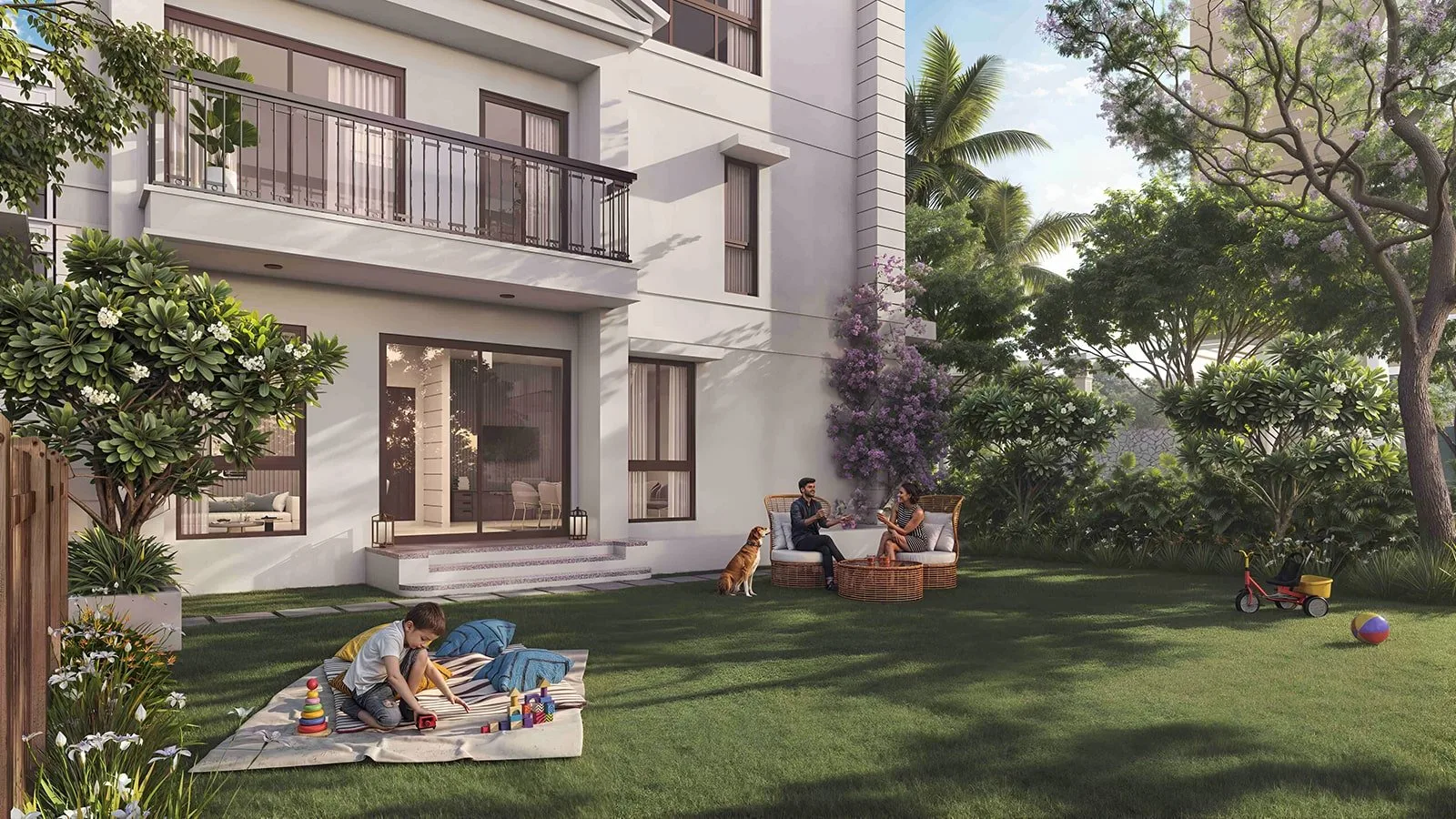 NVT-OIKOS-Villa-in-Whitefield-Bangalore-garden-inside-villa